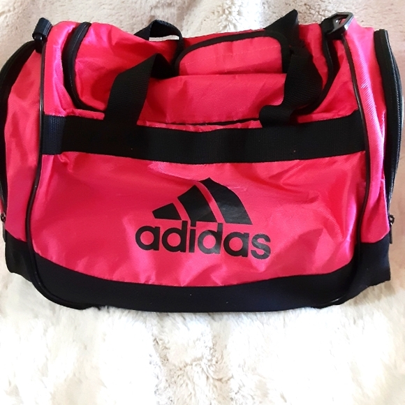 adidas Handbags - Adidas Hot Pink/Black Gym Duffel